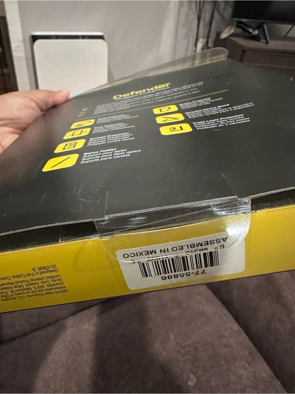 OtterBox Defender Series Rugged Black iPad Case